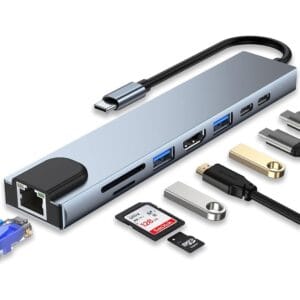8 In 1 USB-C Hub